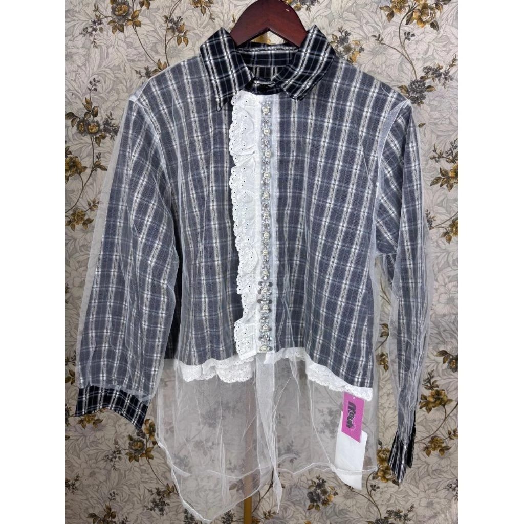 kemeja wanita premium import